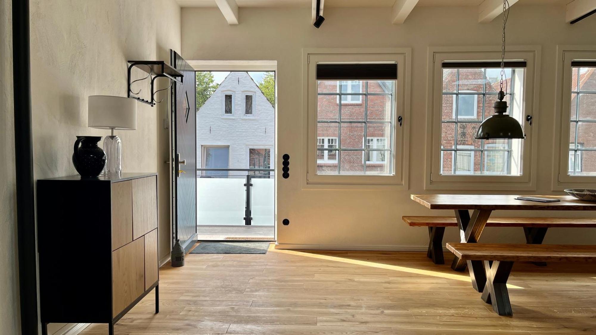 Loftwohnung 2 Simmerdeis An Der Gracht Friedrichstadt Kültér fotó